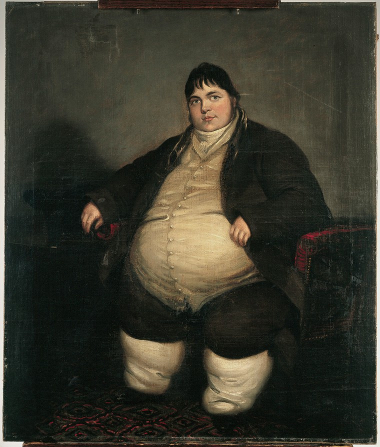 Ben-Marshall-Daniel-Lambert-weighing-almost-forty-stone-19th-century-Wellcome-Library-London